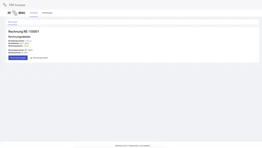 PDF Invoices ekran görüntüsü 5