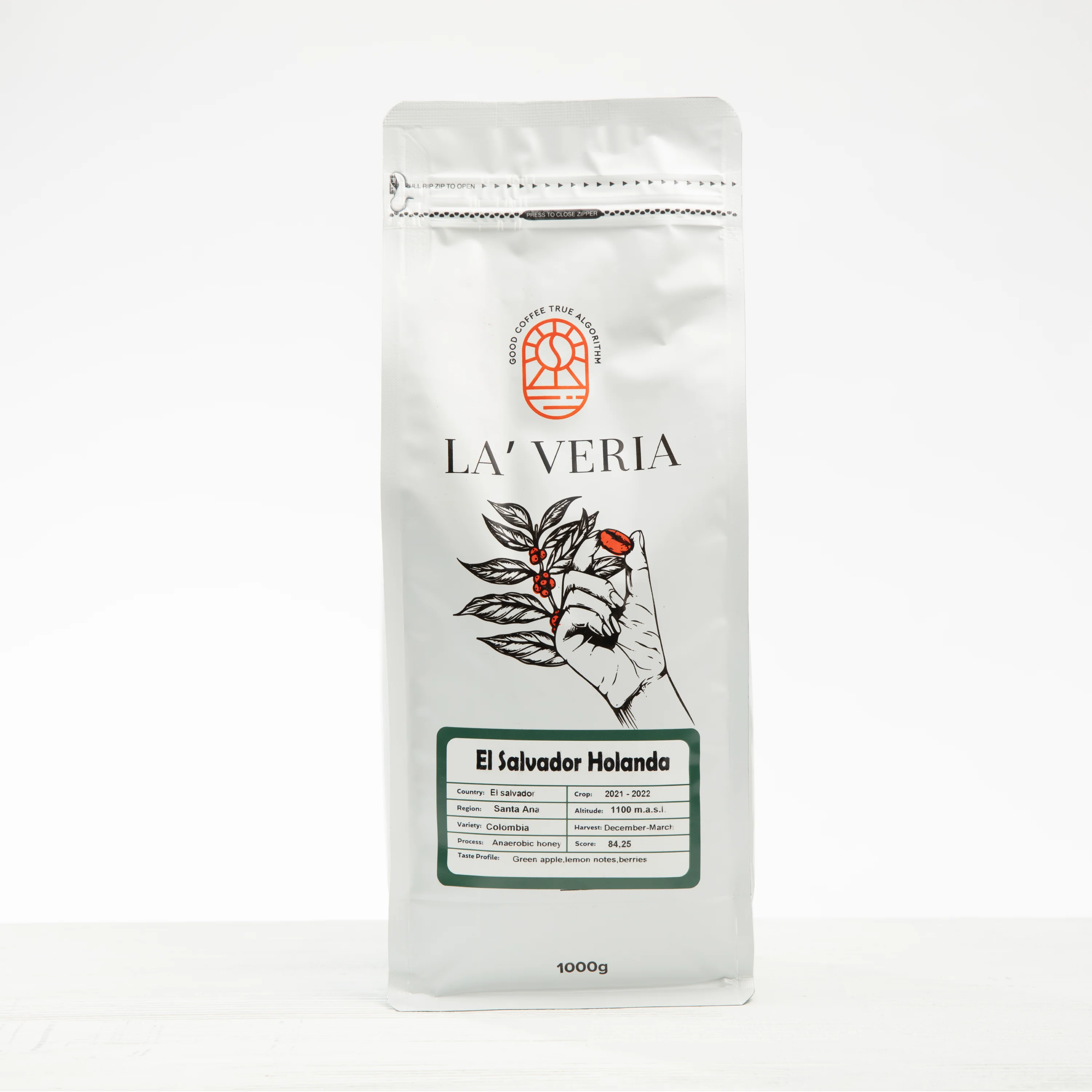 EL SALVADOR HOLANDA 1000gr