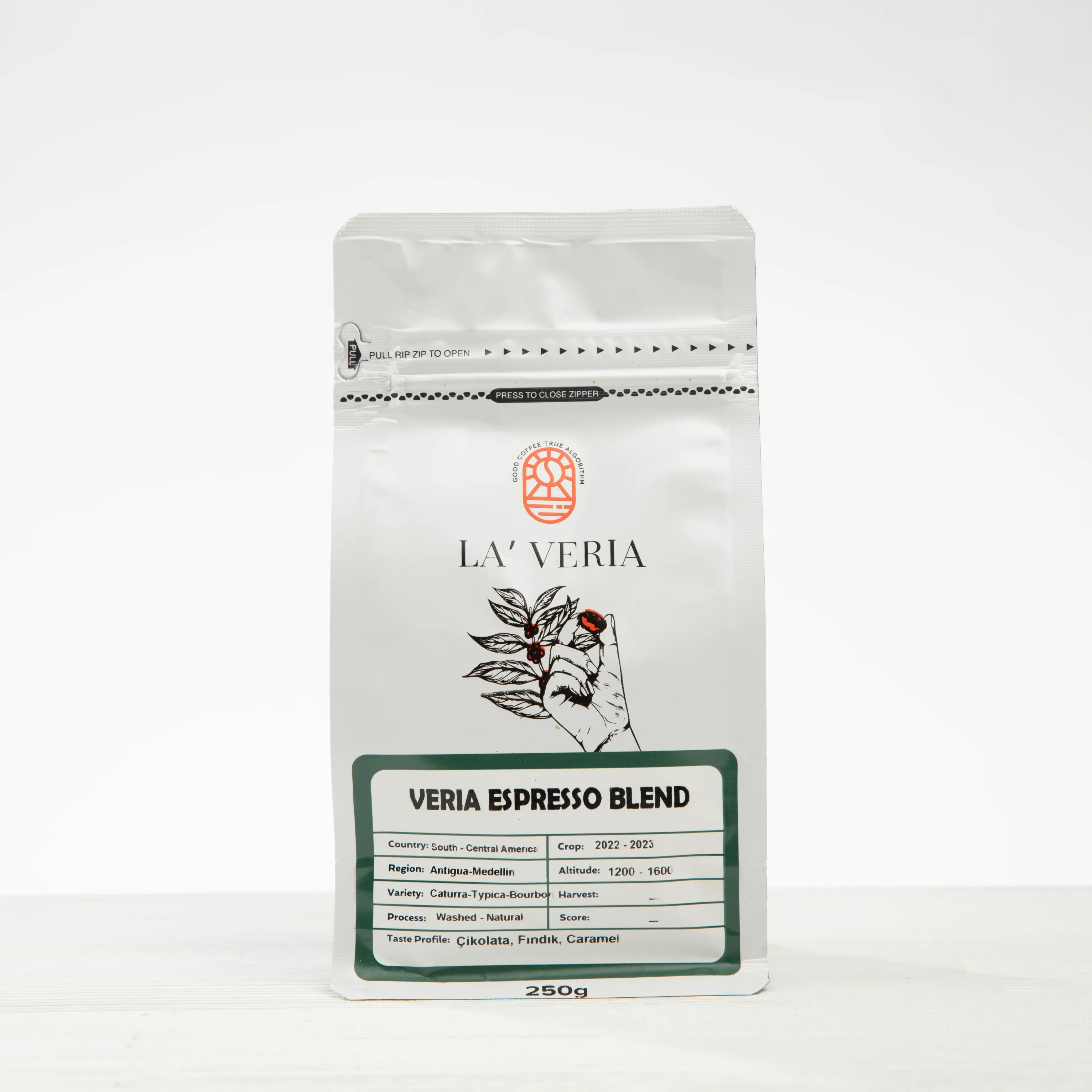 VERIA ESPRESSO BLEND 250 GRAM