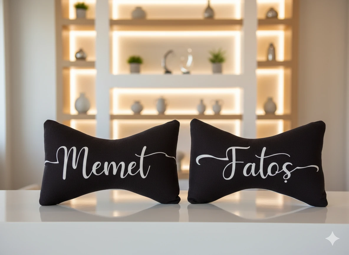 Kişiye Özel  Araç Boyun Yastığı