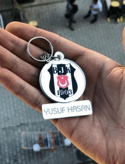 Kişiye Özel Takım Logolo Anahtarlık