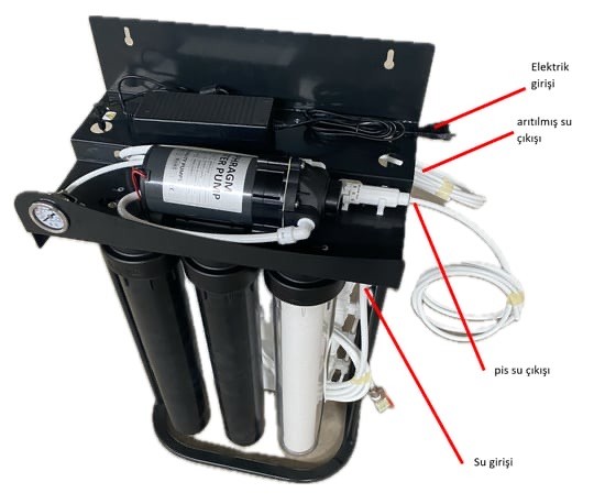 Ters Osmoz (Günlük 1500 Litre)