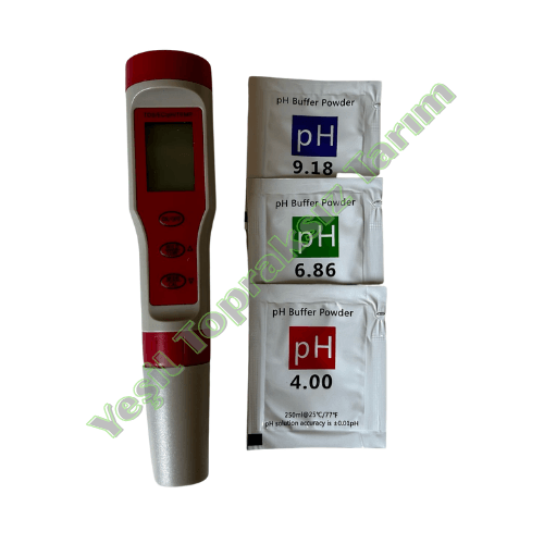 Ph Metre Tds Metre Sıcaklık Ec Ölçer 4ü 1 Arada Ölçüm Cihaz