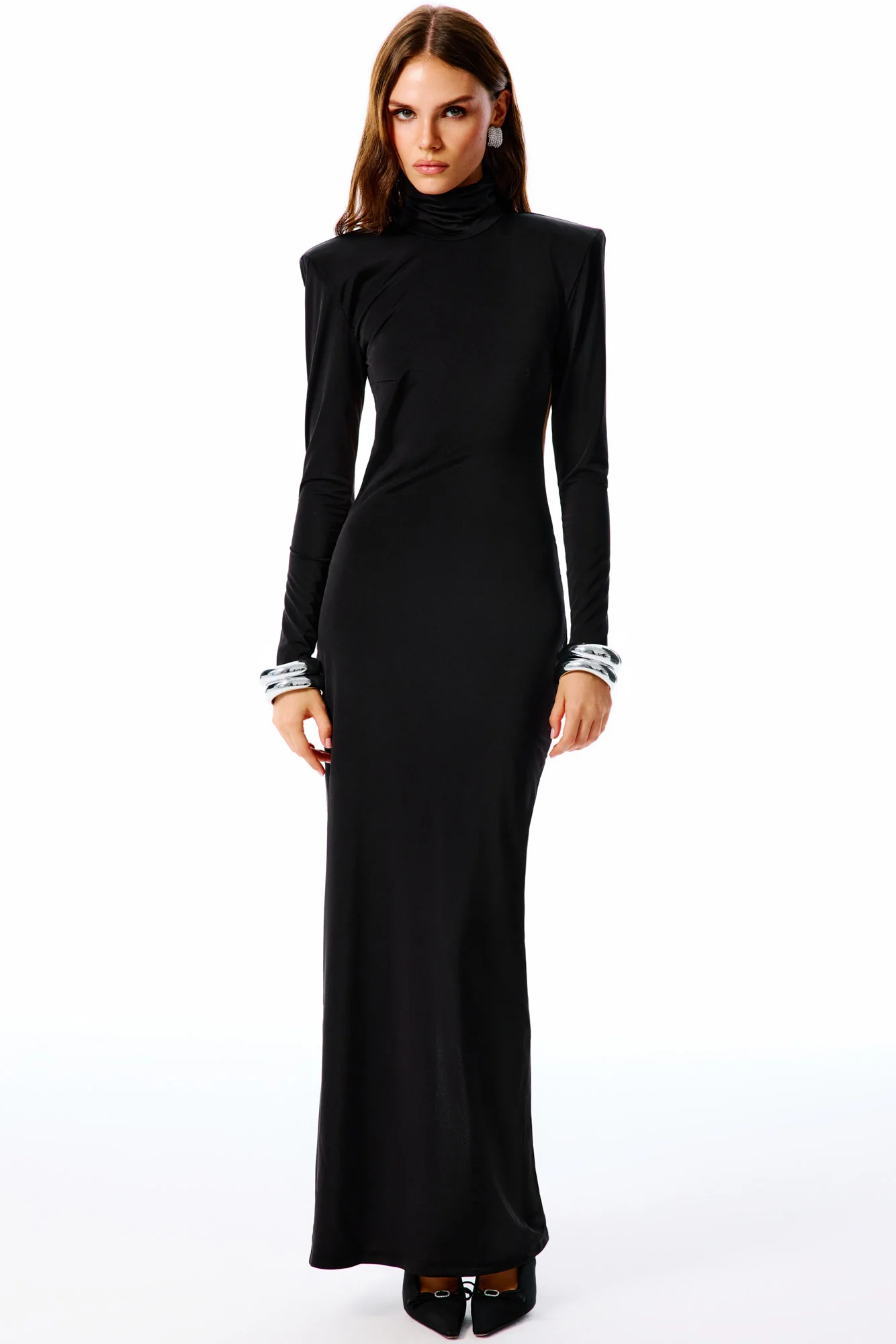 ZYRA Maxi Elbise - Siyah