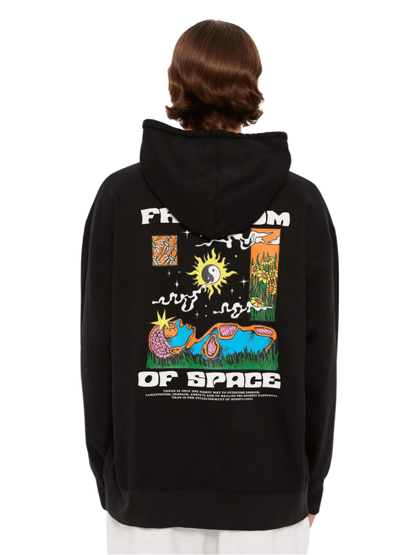 MINDFULNESS Hoodie - Siyah