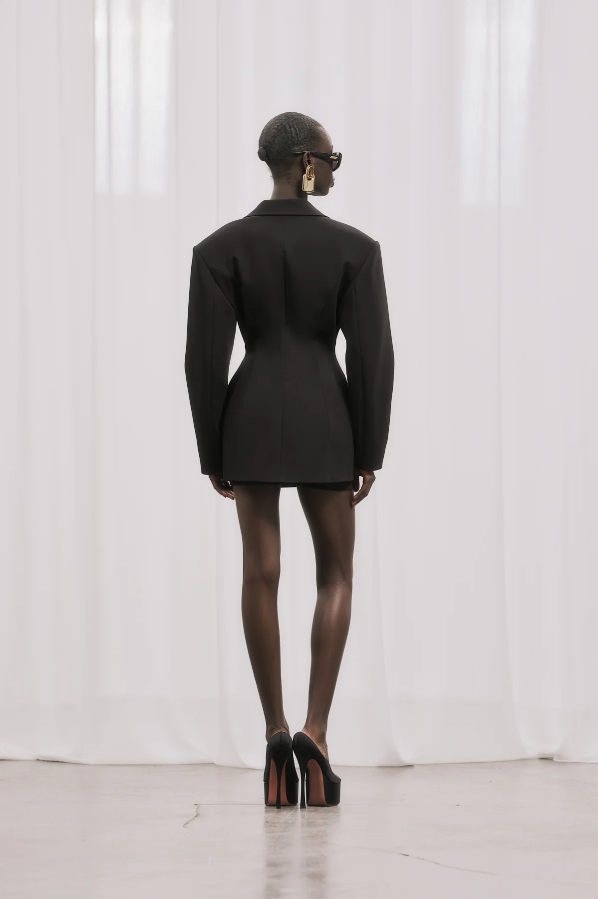 VALEN Ceket&Etek Takım - Siyah