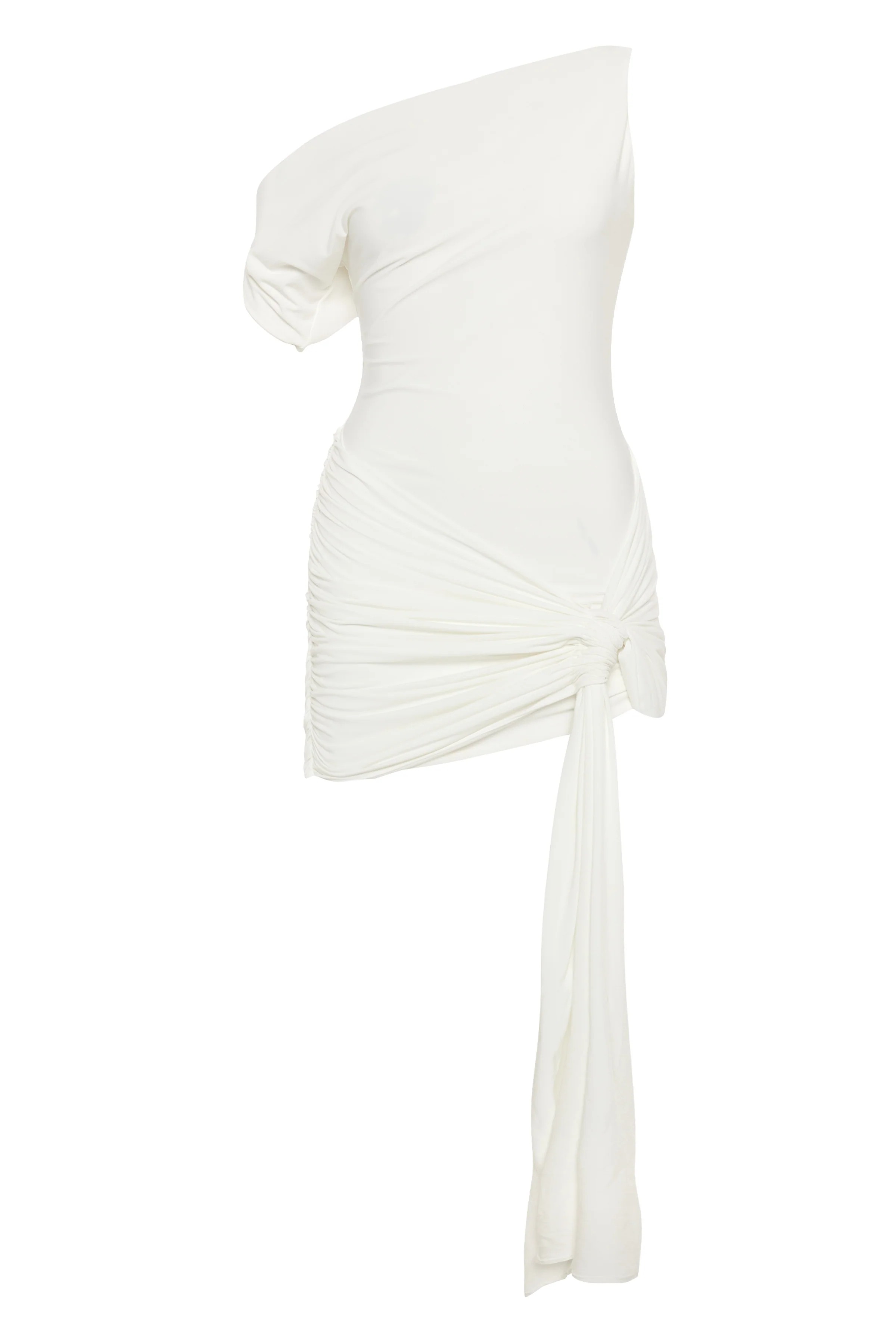 ZAYLA Mini Elbise - Beyaz
