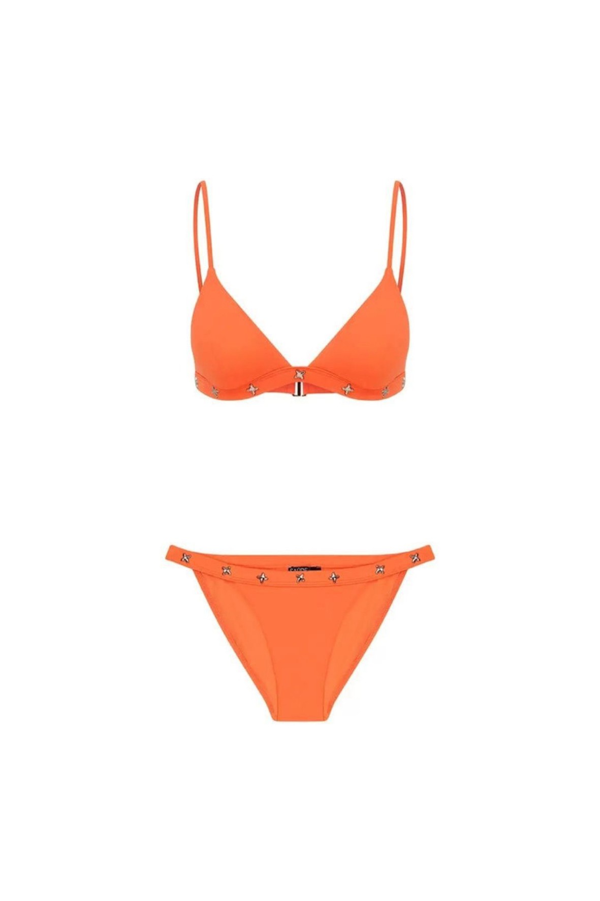 EL DIABLO Bikini W/Gold Pin - Orange