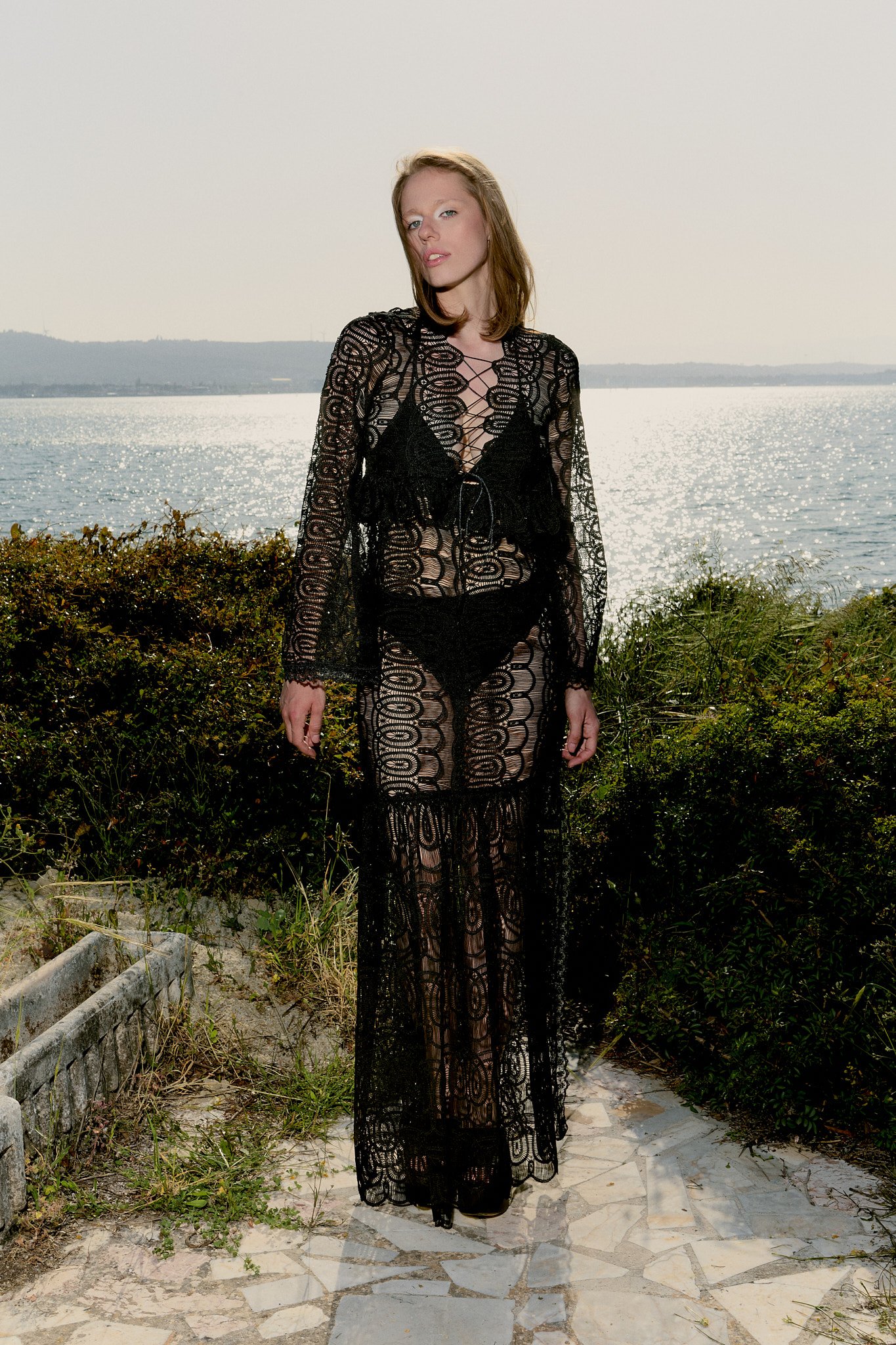 AZURE Maxi Elbise