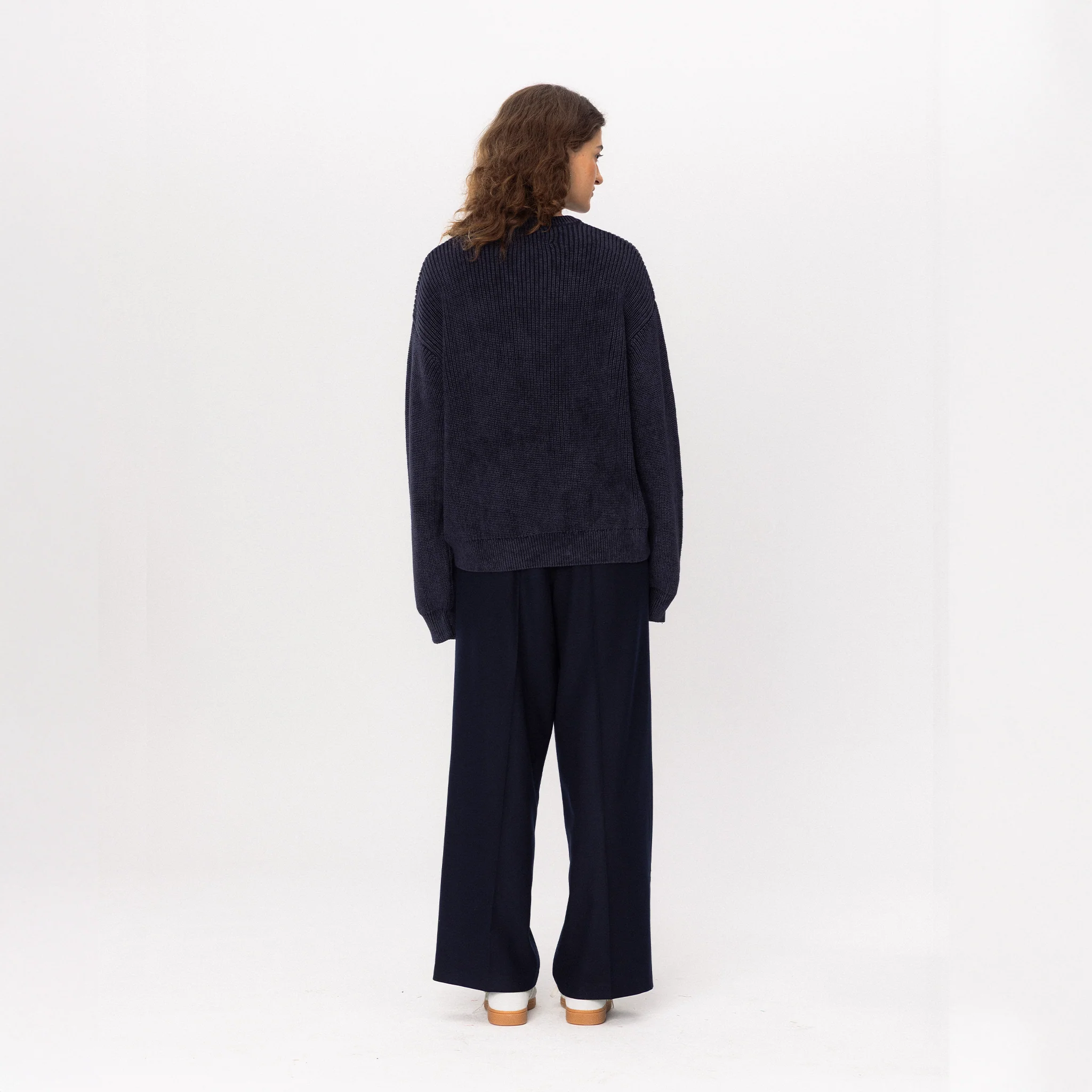 STBA Logo Triko Kazak - Lacivert