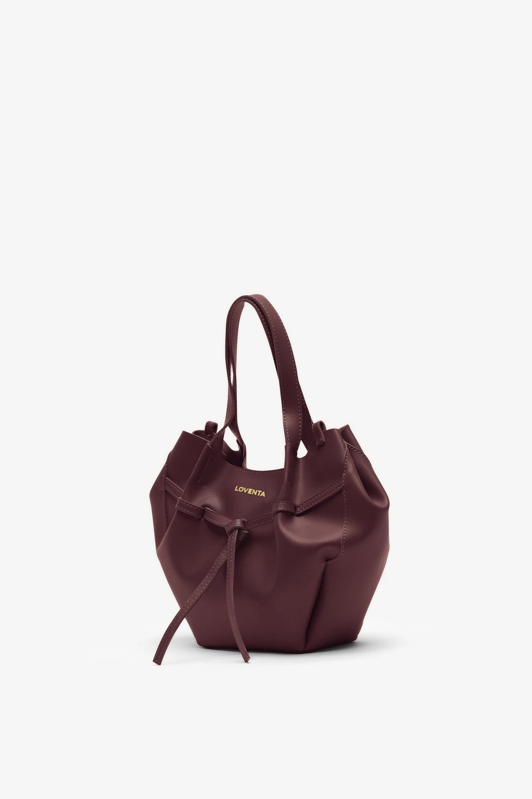 NIESHA Mini Tote Çanta - Bordo