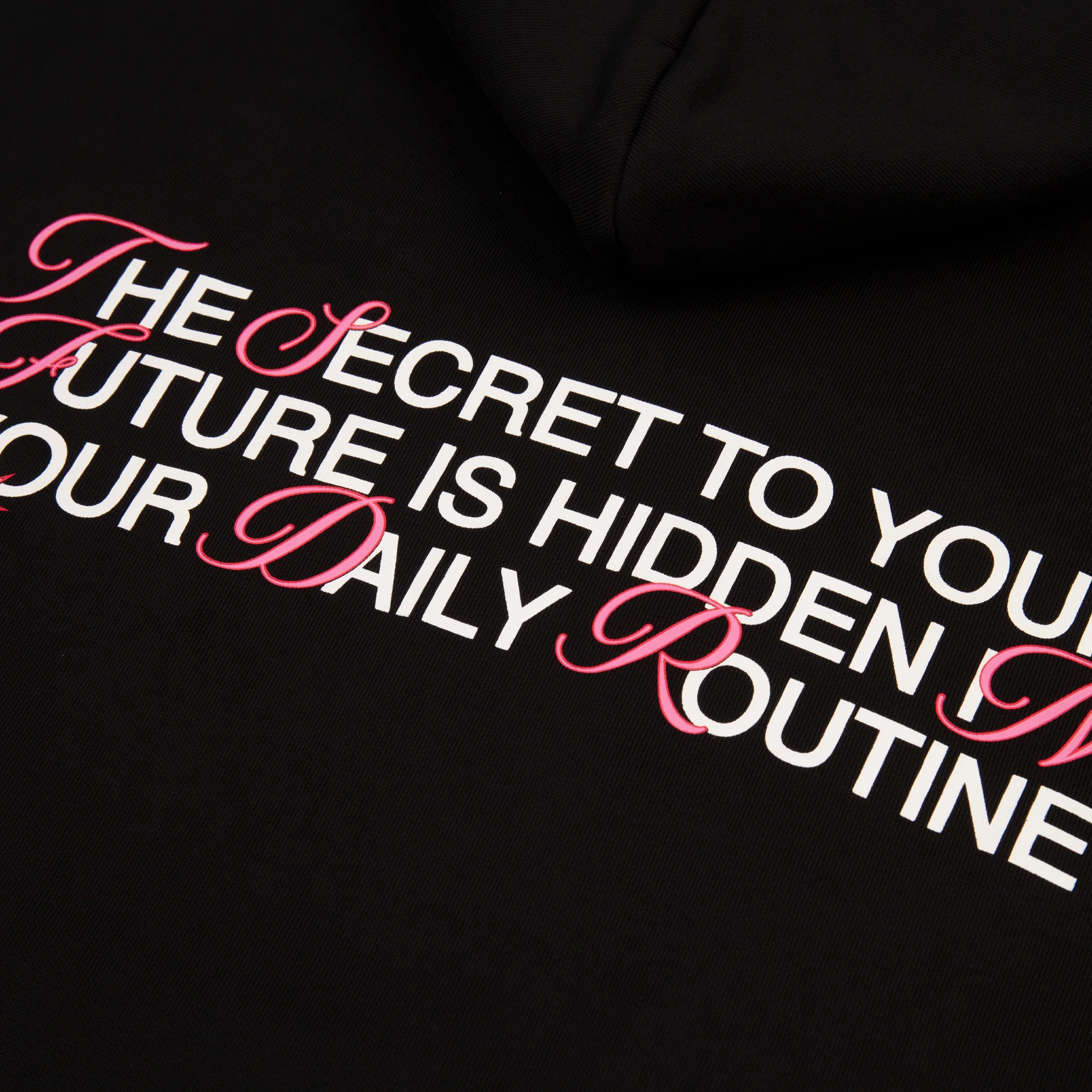 ROUTINE Hoodie - Siyah