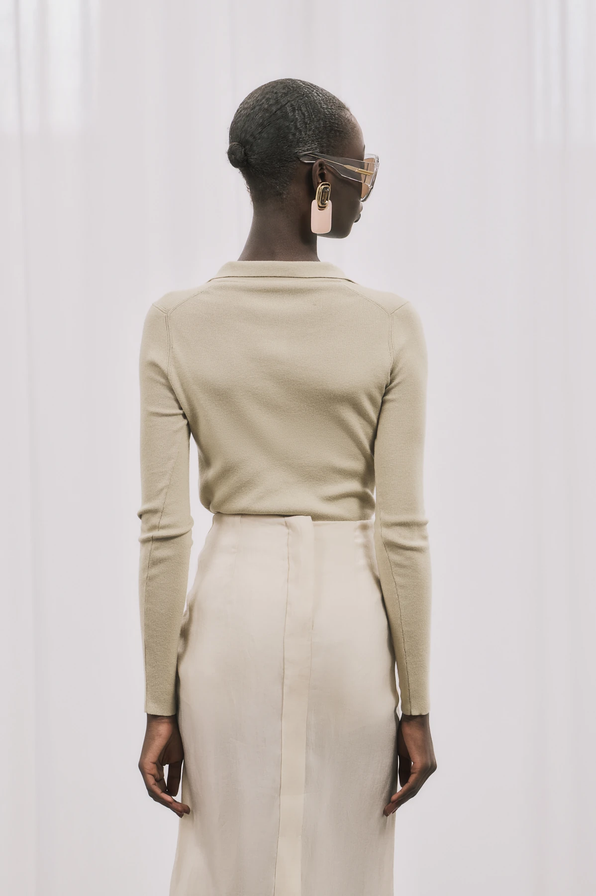 REVA Yakalı Triko - Lime