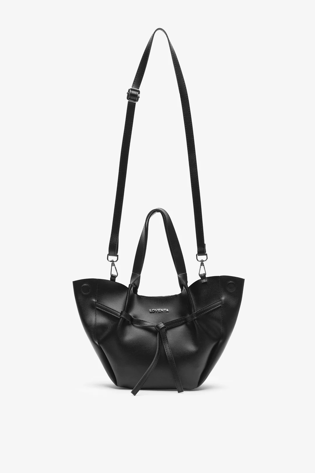 NIESHA Mini Tote Çanta - Siyah 