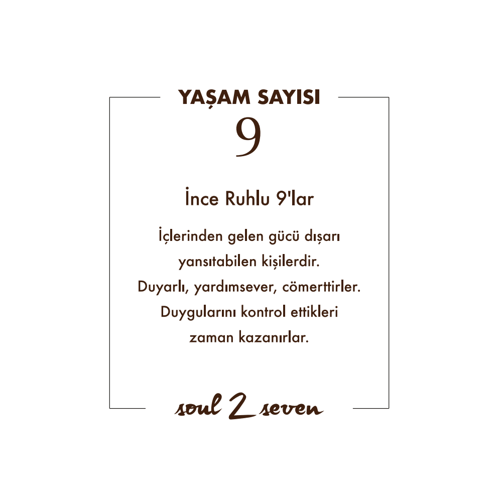 YAŞAM SAYISI 9 