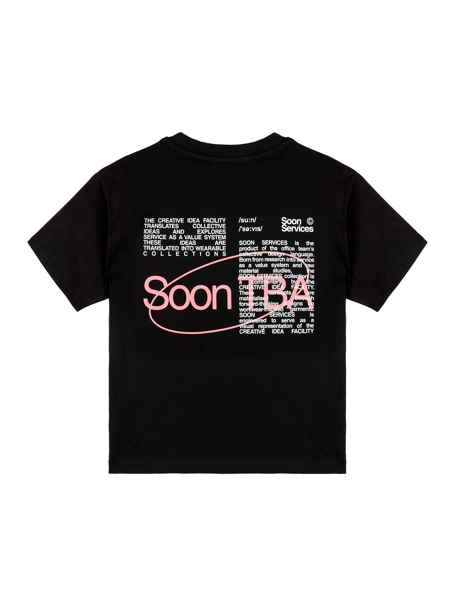 Soon TBA T-Shirt - Siyah