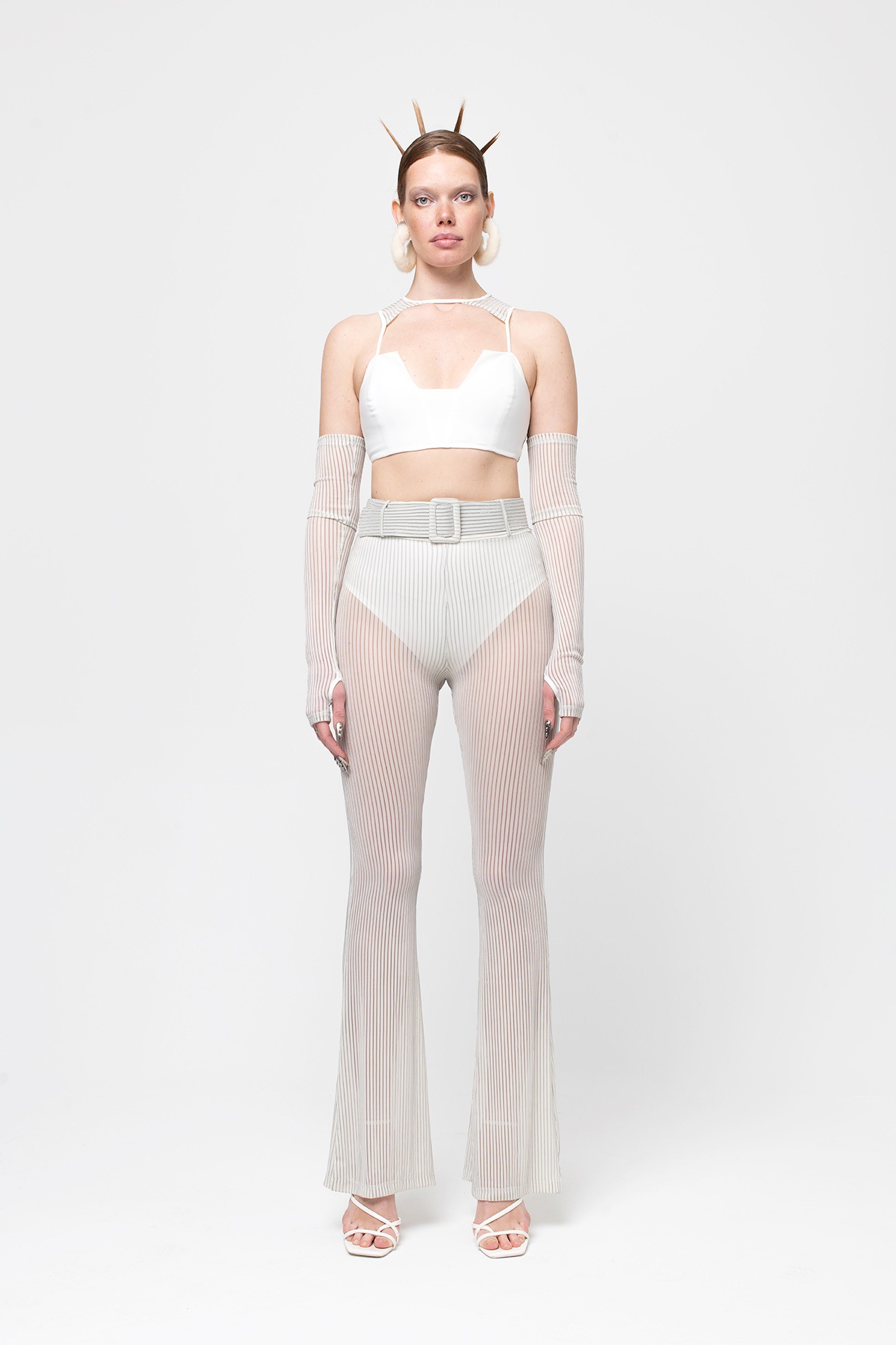 STEAL THE SHOW Mesh Pantolon