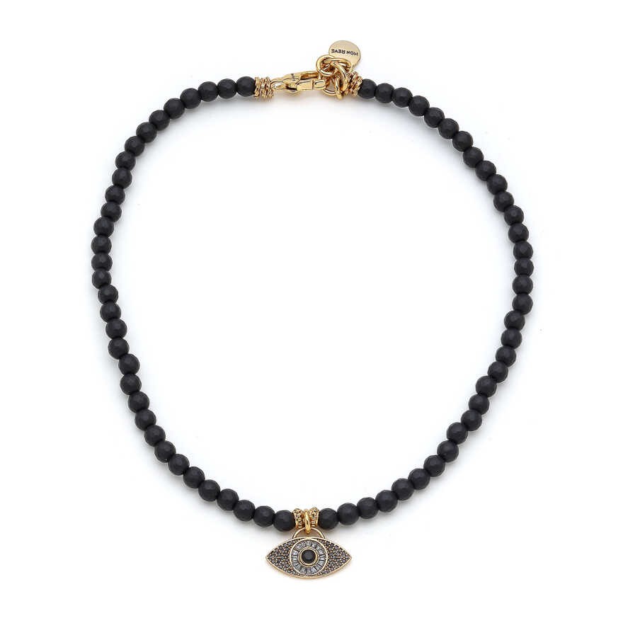 EYE GLAZED Onyx Kolye