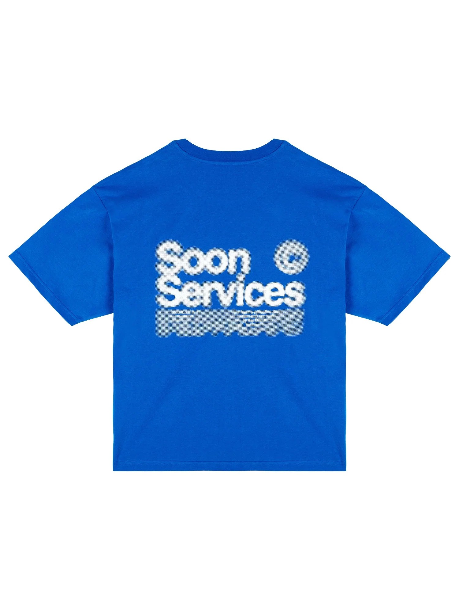 Blurred Vision T-Shirt - Mavi