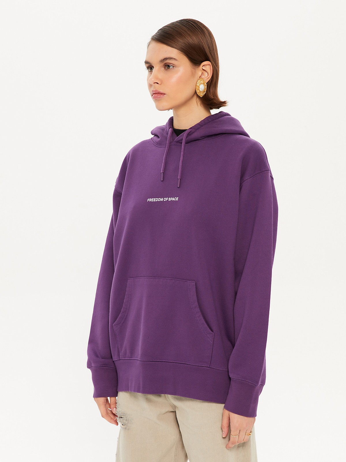 MINDFULNESS Hoodie - Mor