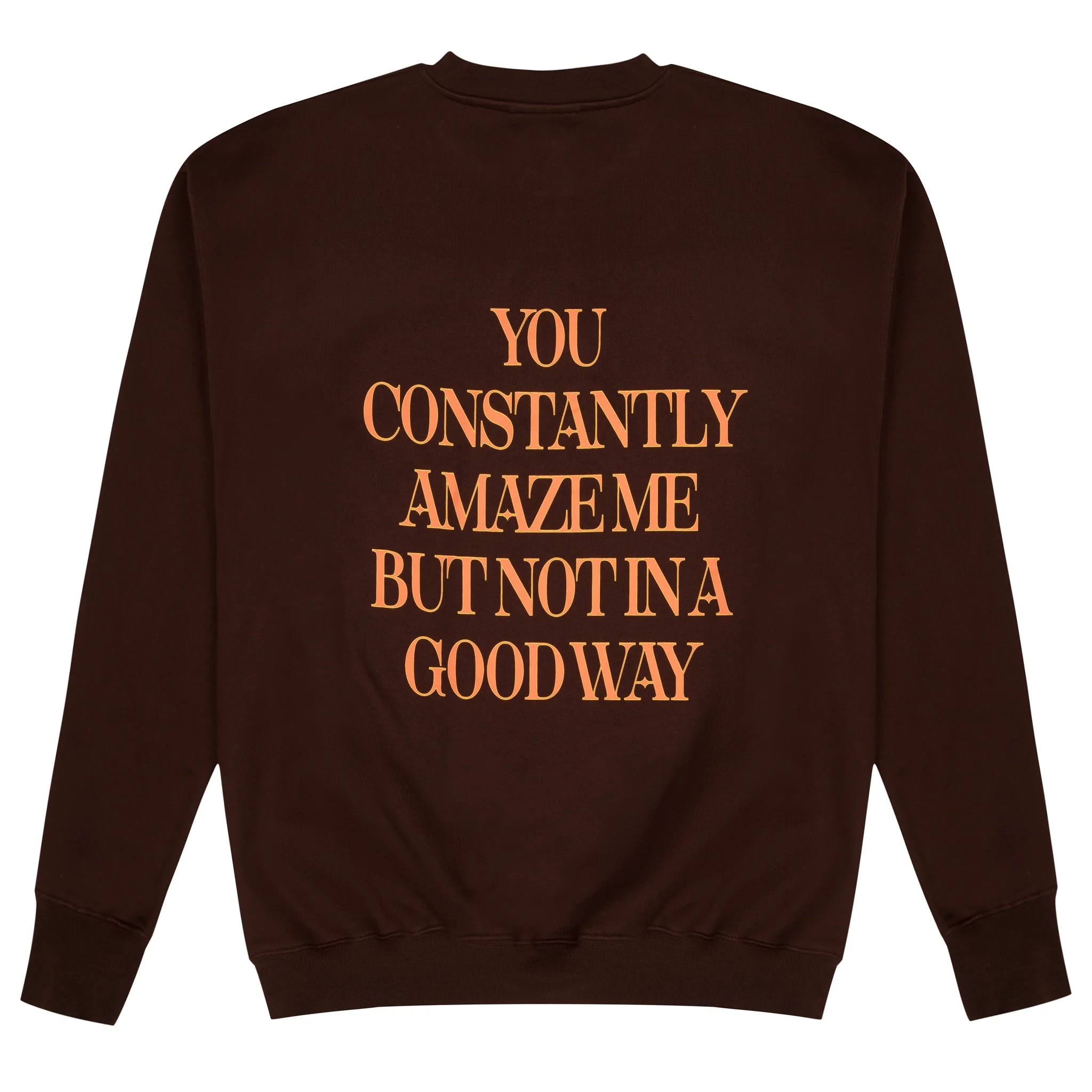AMAZING Sweatshirt - Kahverengi