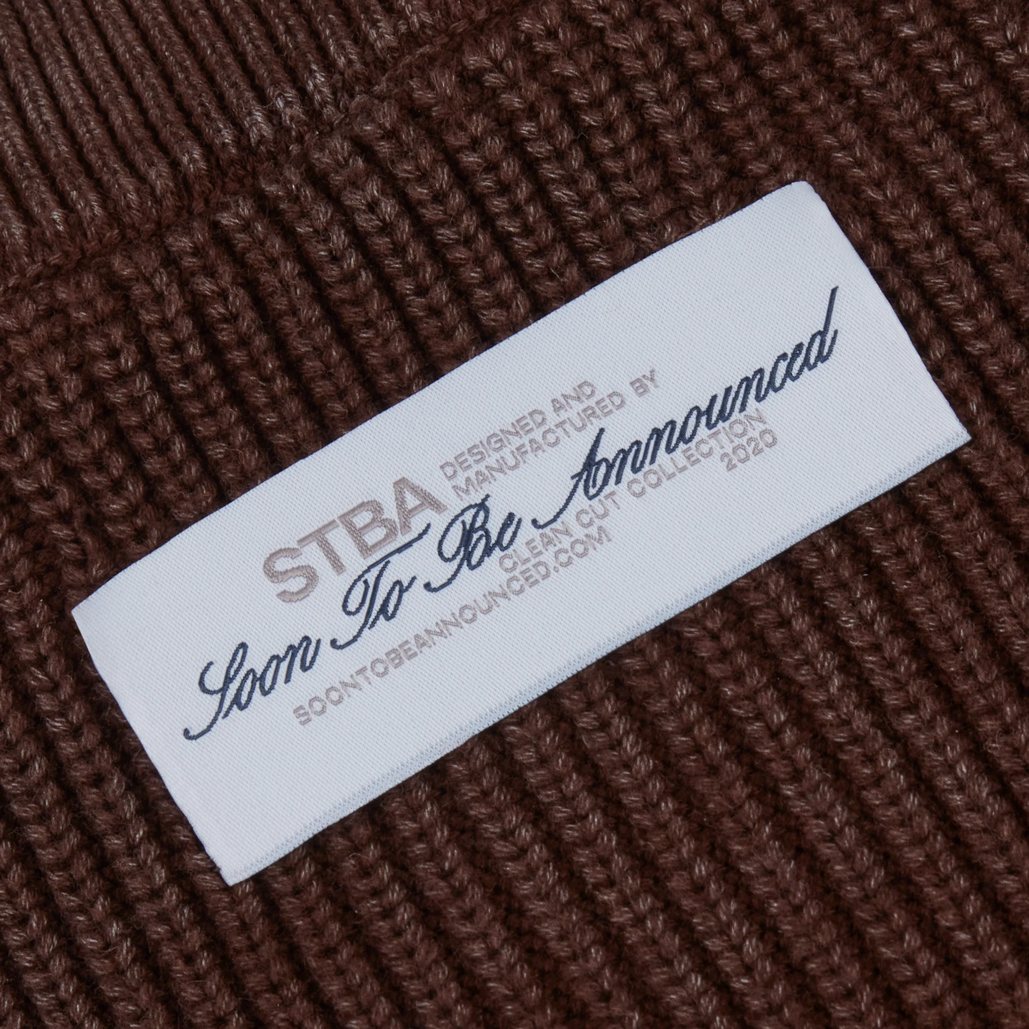 STBA Fermuarlı Triko Kazak - Kahverengi