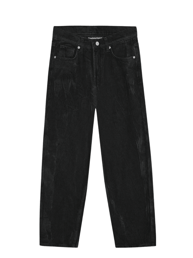 LOOSE Fit Jean - Siyah