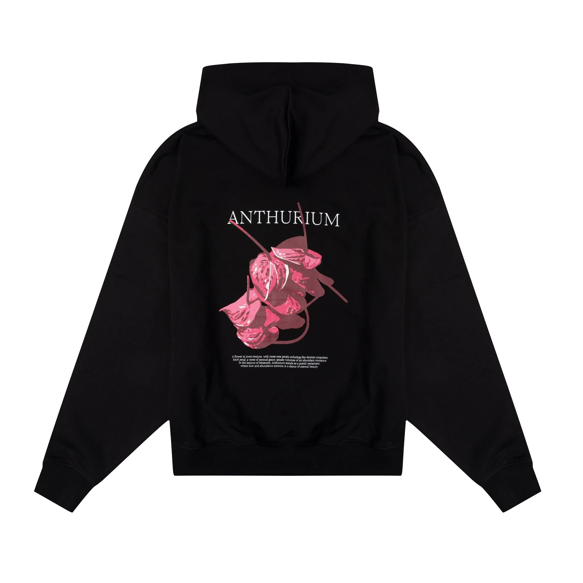 ANTHURIUM Hoodie - Siyah