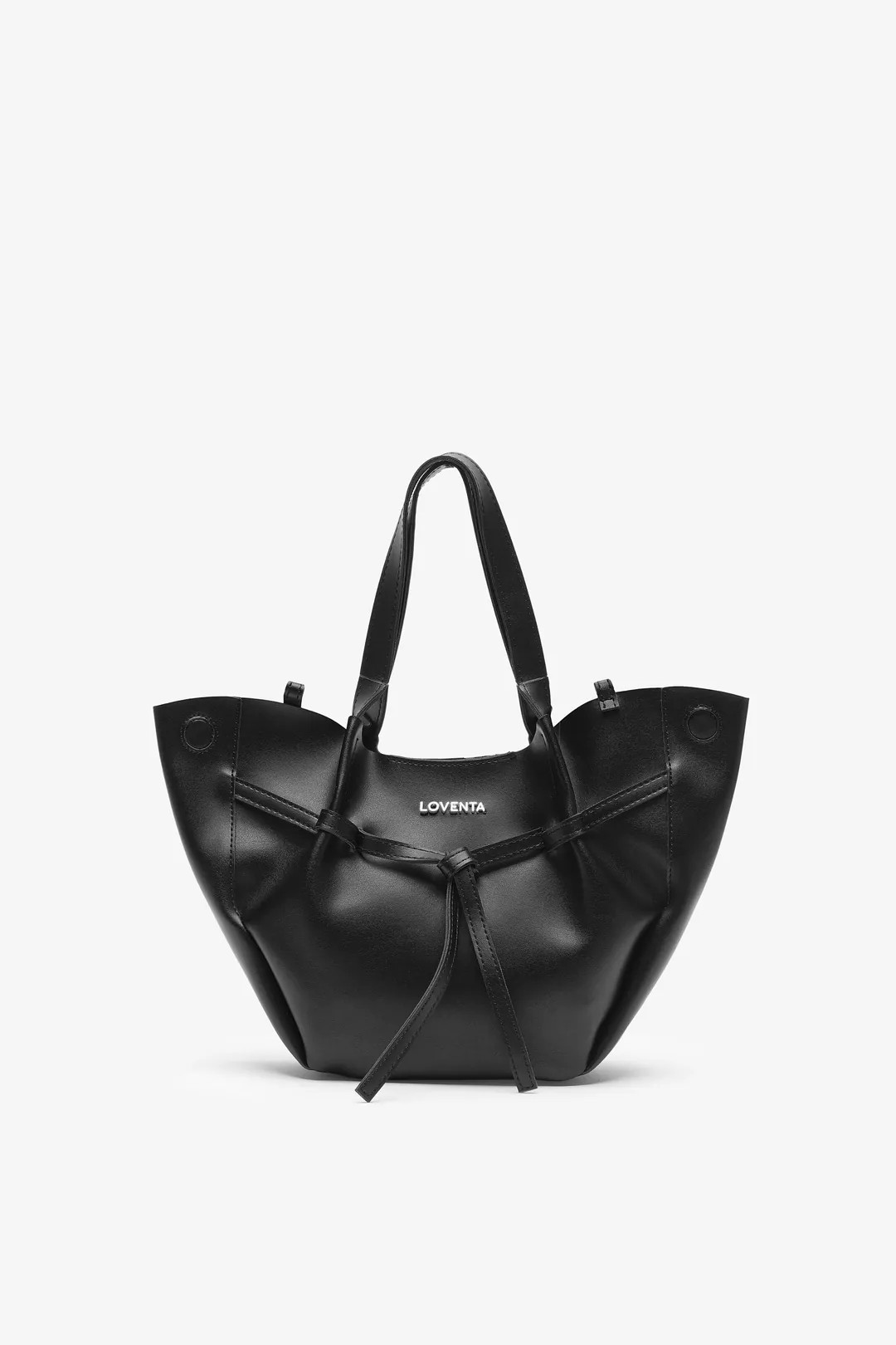 NIESHA Mini Tote Çanta - Siyah 