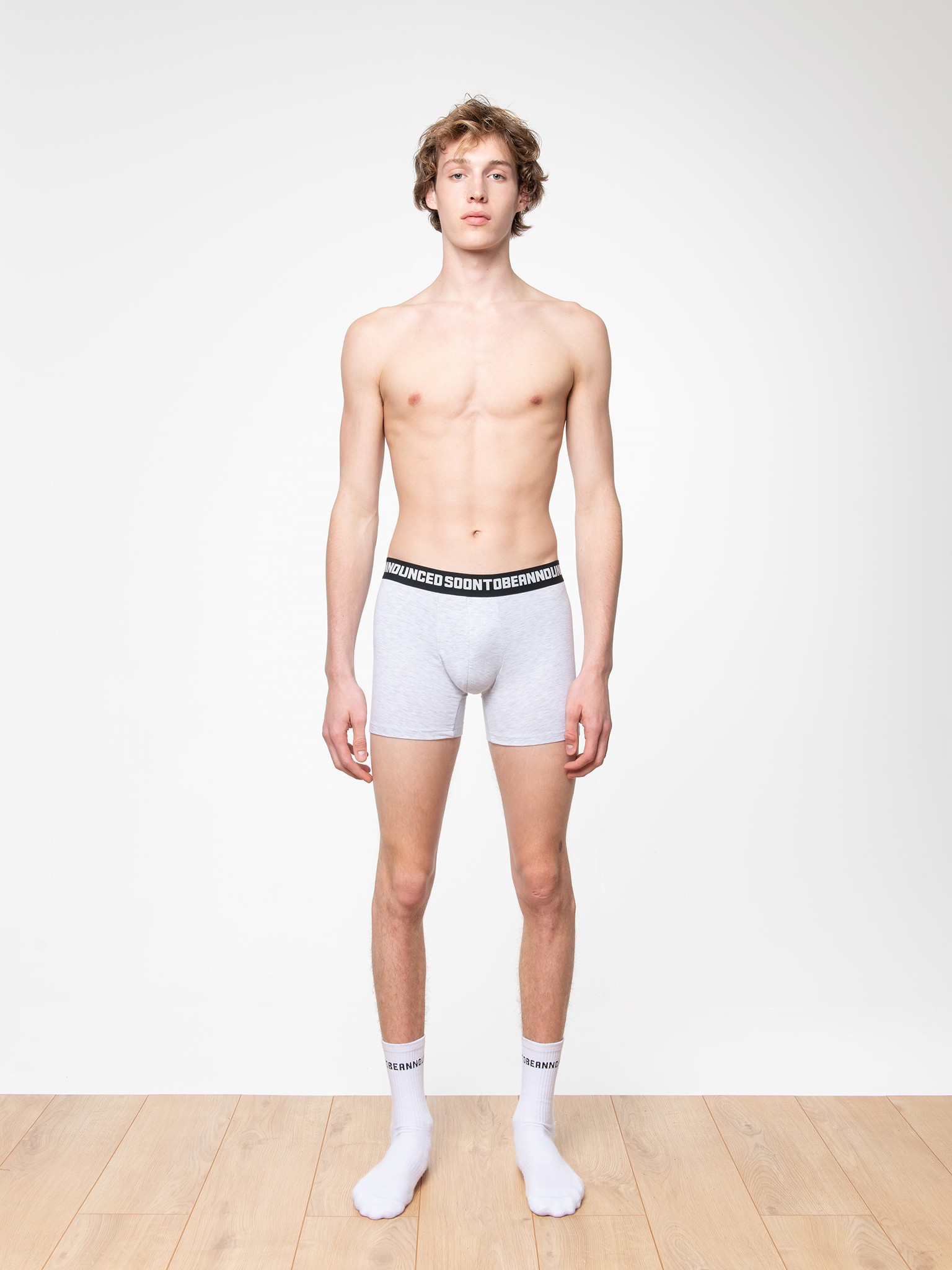 ESSENTIALS Boxer - Gri 