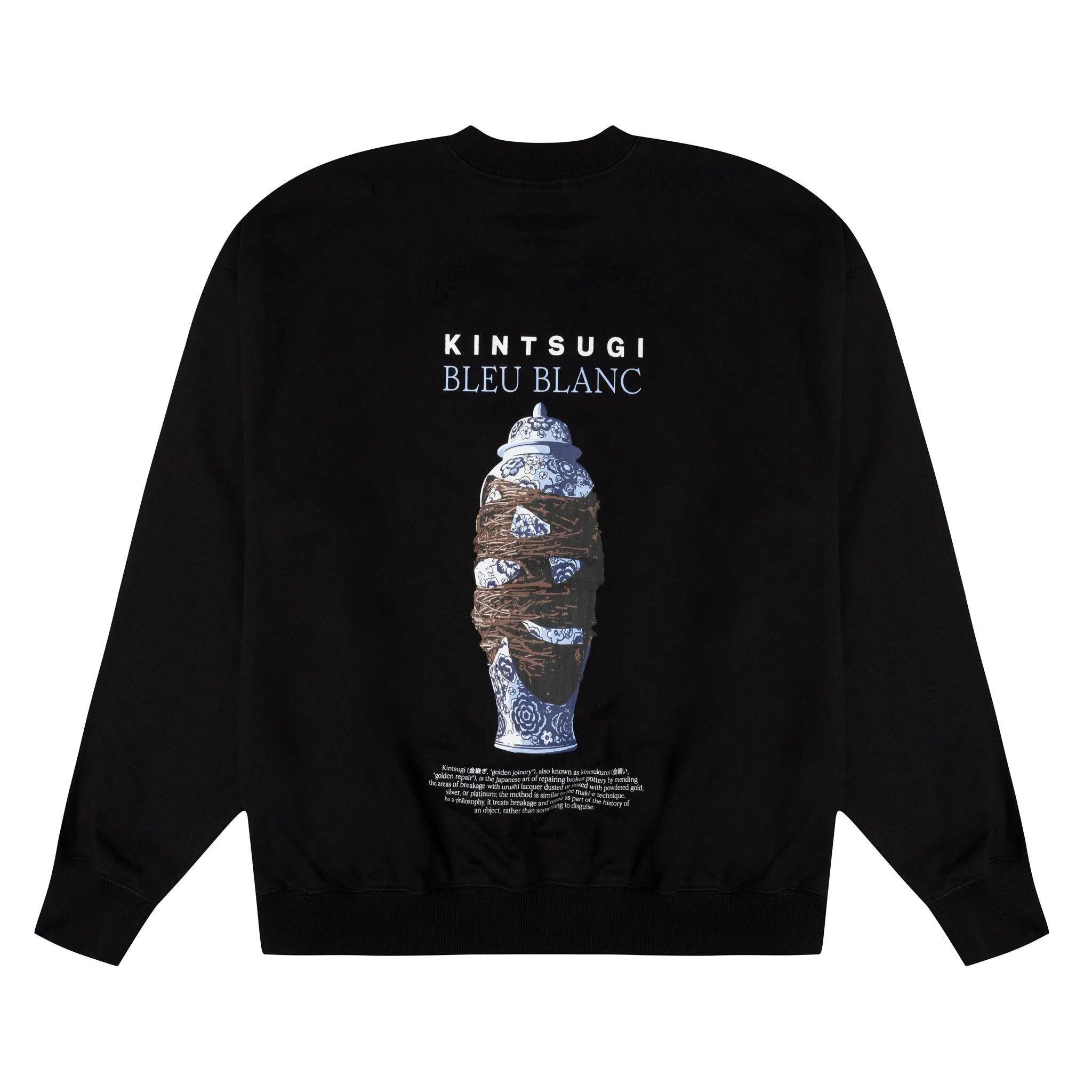 KINTSUGI Sweatshirt - Siyah