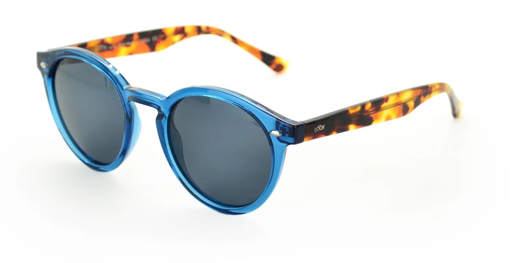 LETOON BOLD Unisex Güneş Gözlüğü - Indigo Chocolate / Smoked