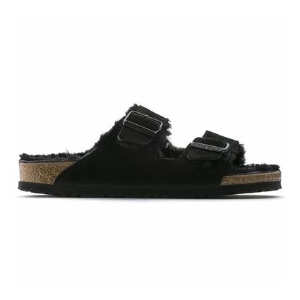 Arizona Shearling Siyah Terlik