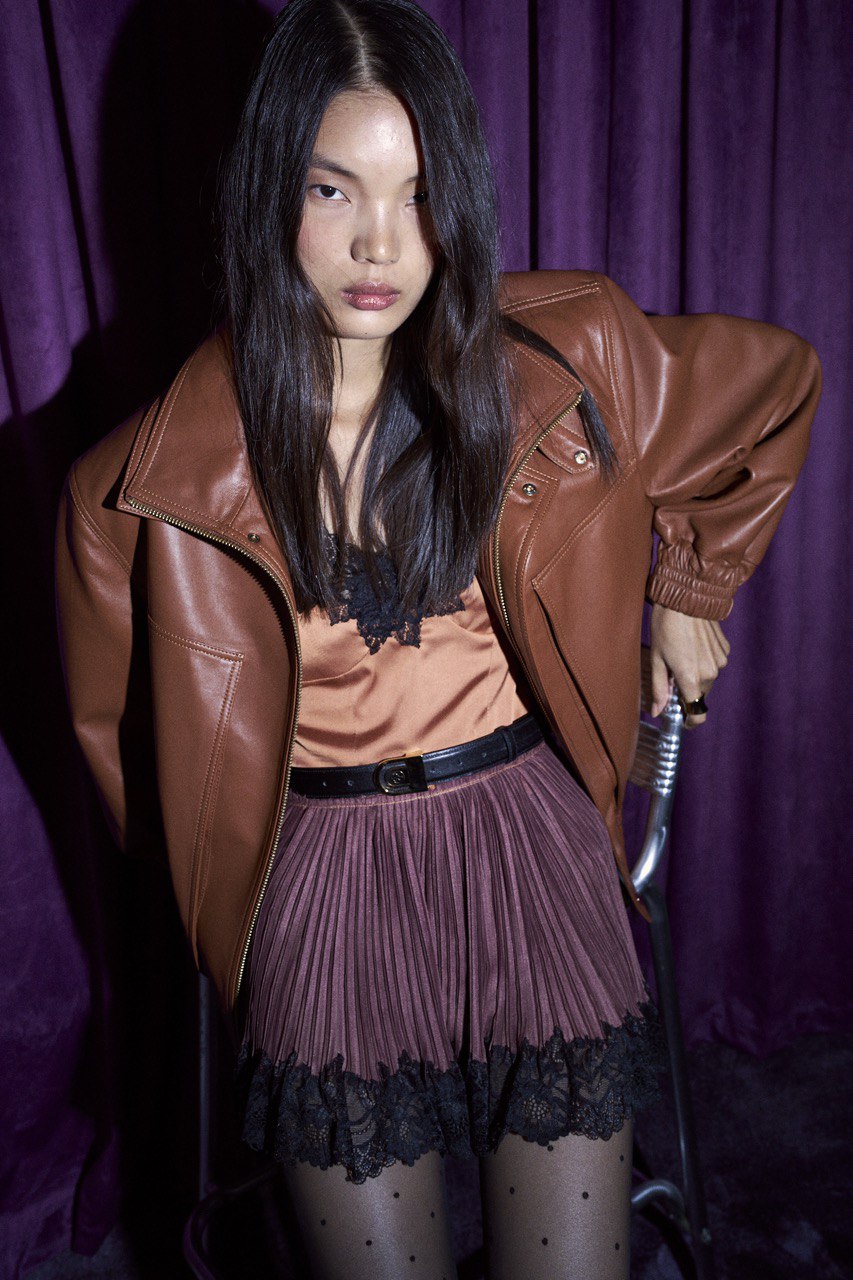 CHER Deri Ceket - Camel