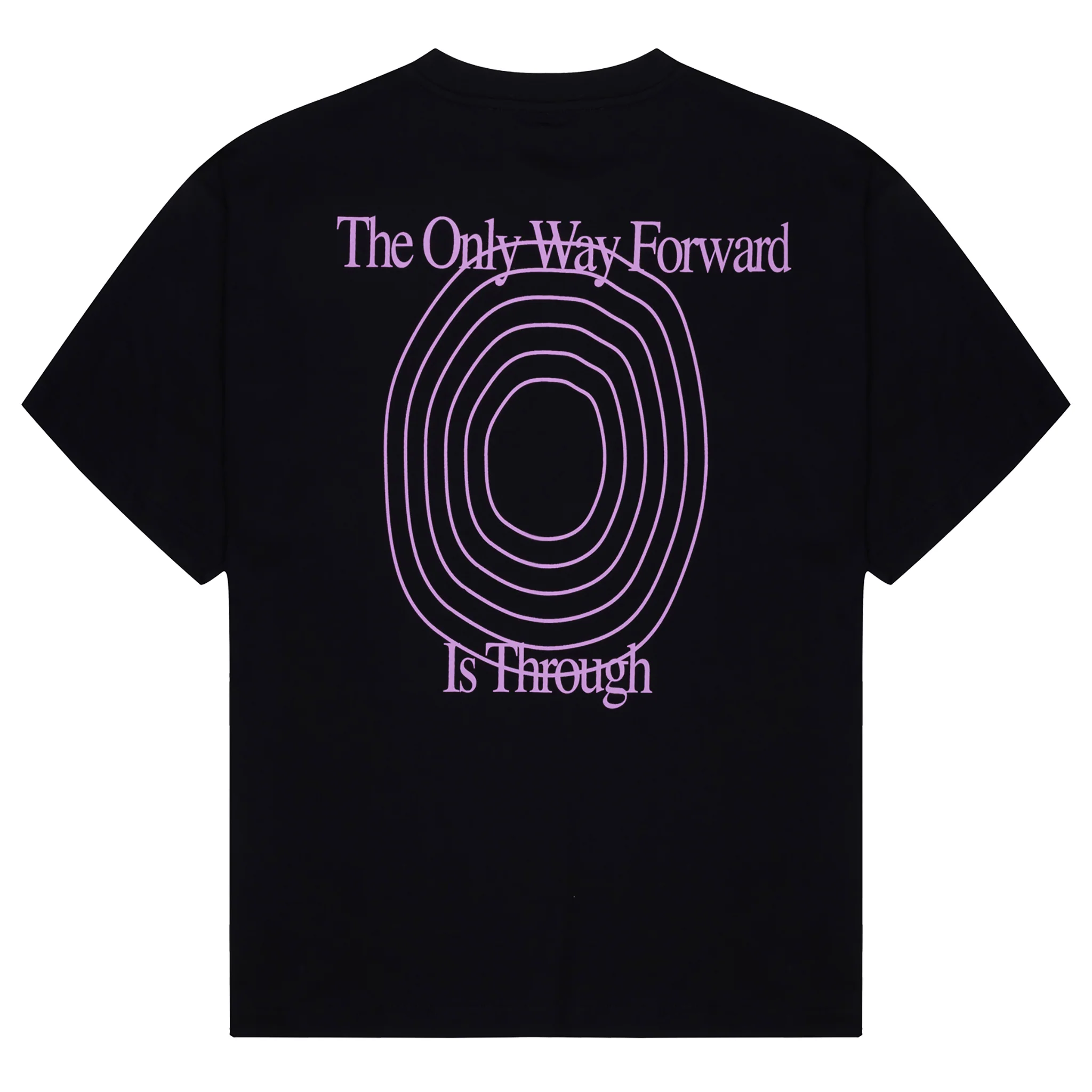 FORWARD IS THROUGH T-Shirt - Siyah