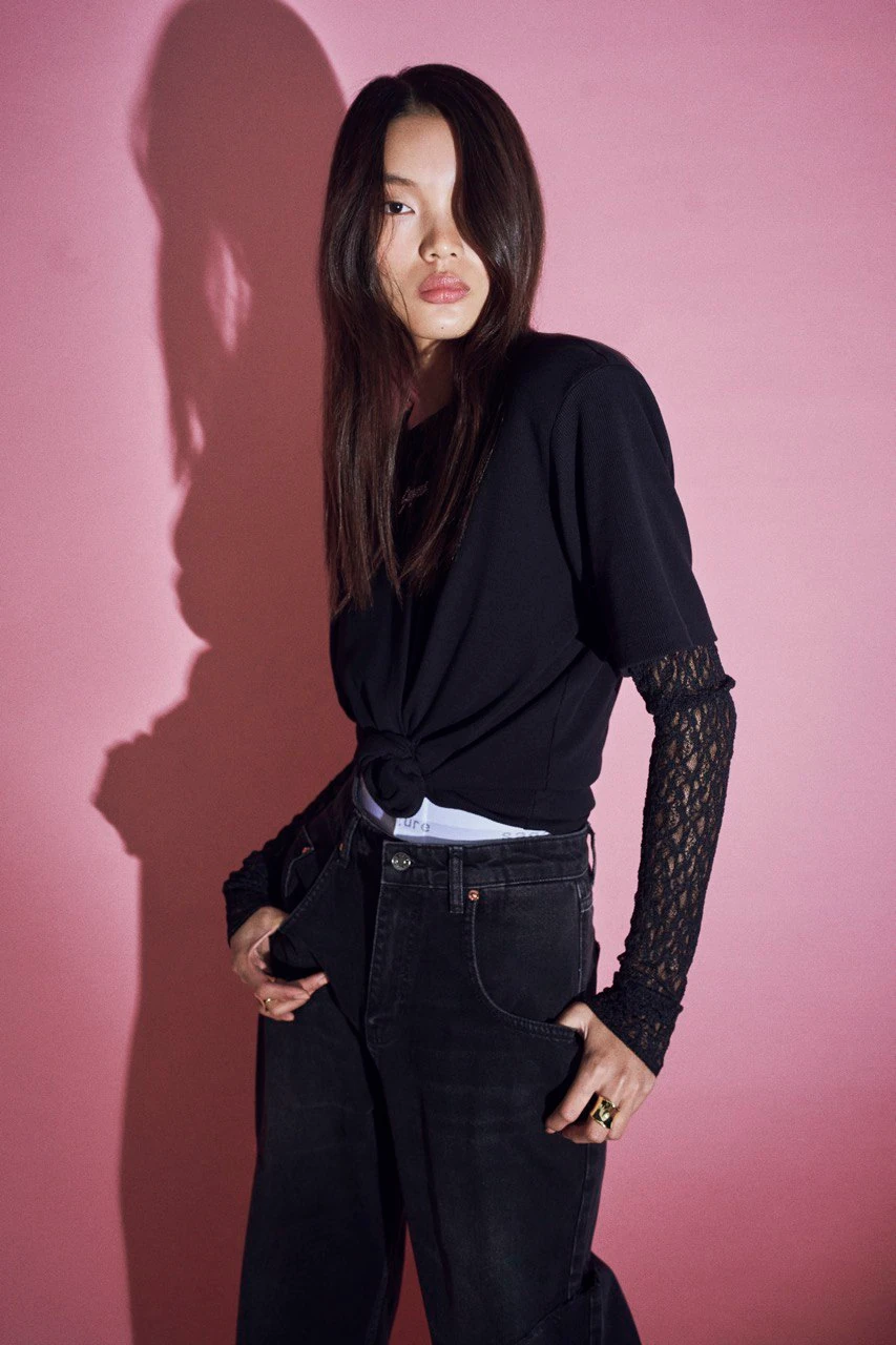 MARILYN Üst - Siyah