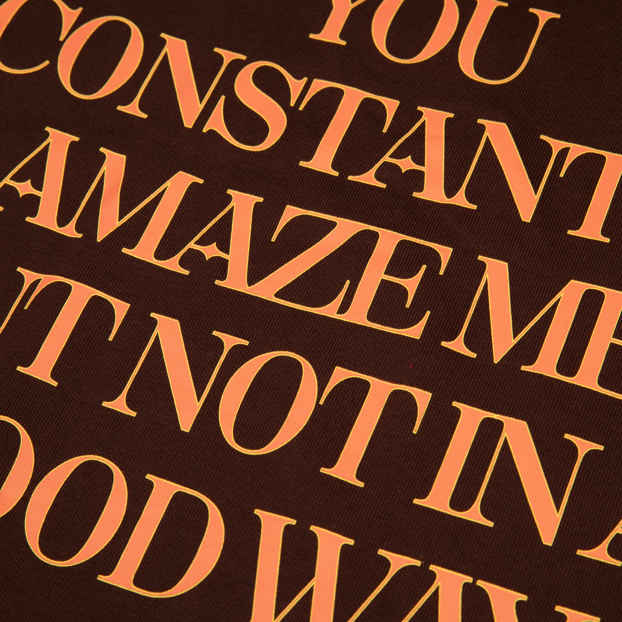 AMAZING Sweatshirt - Kahverengi