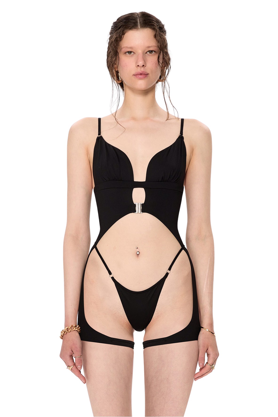 CELESTE Bodysuit - SİYAH