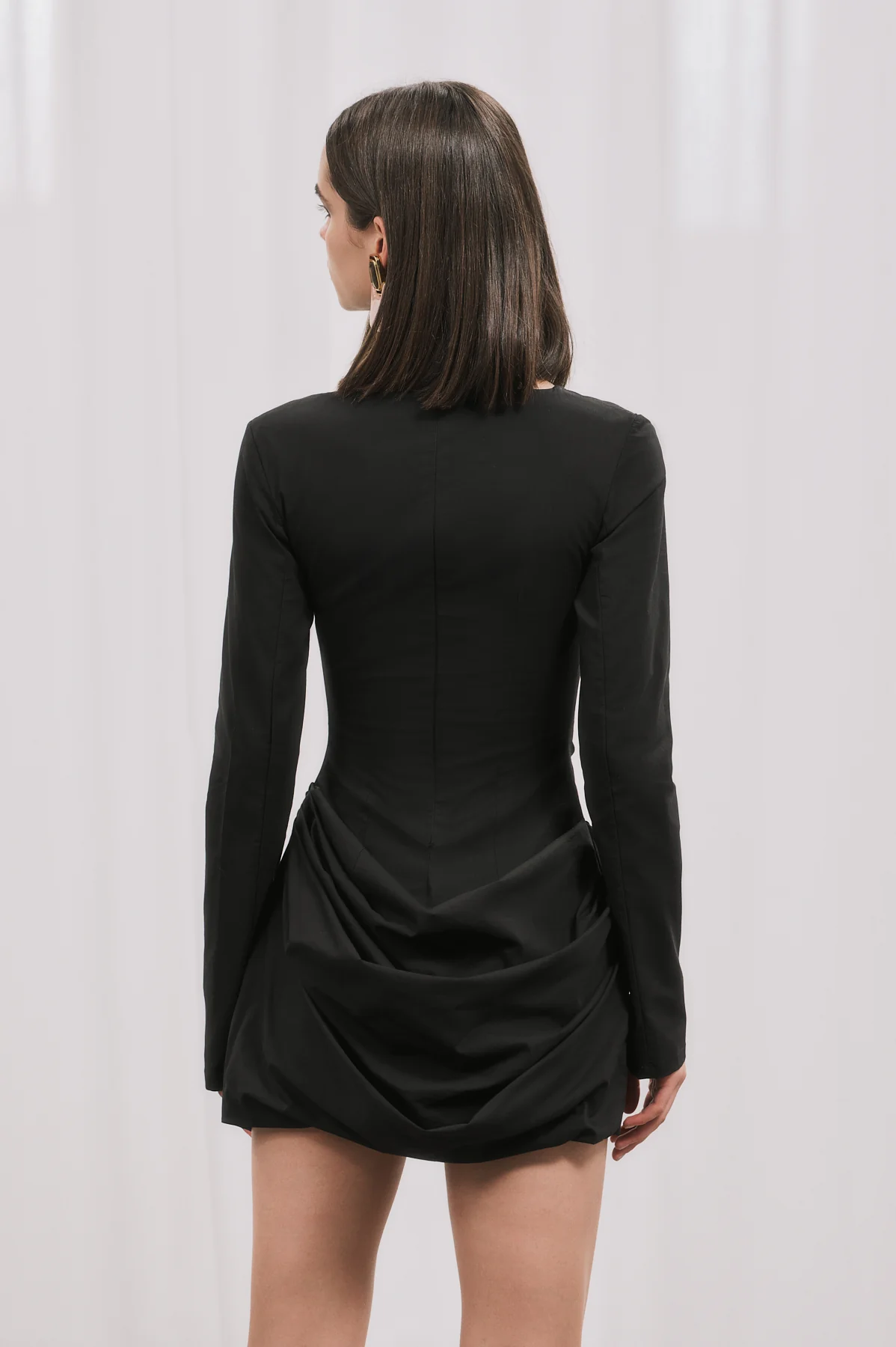 LEA Mini Elbise - Siyah