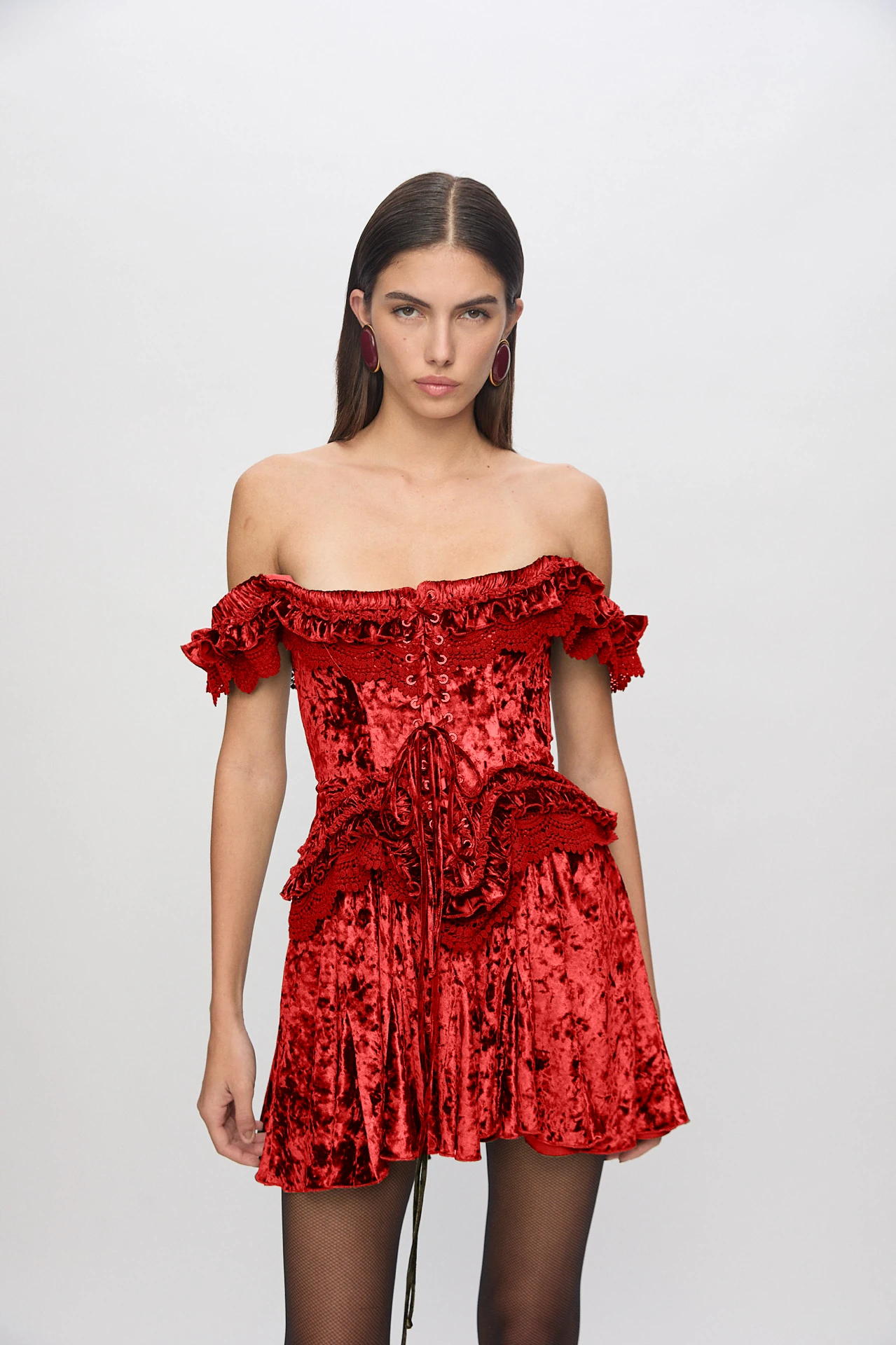 SUSAN Elbise - Kırmızı