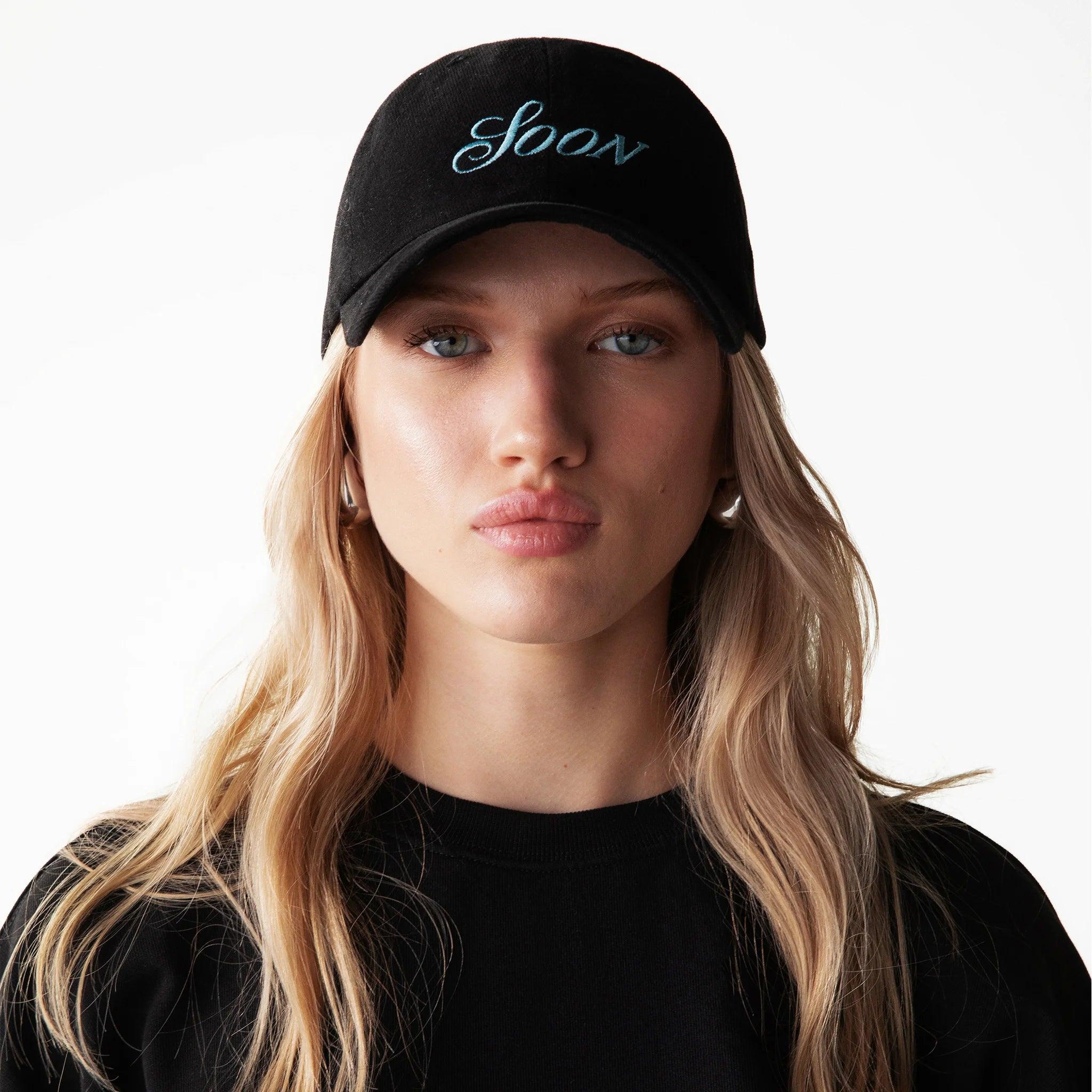 SOON Logo Baseball Şapka - Siyah 