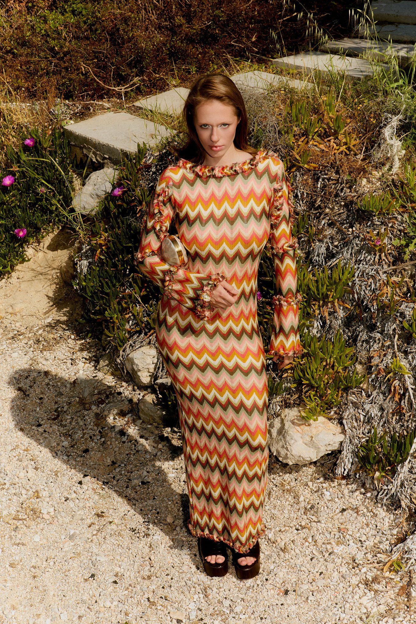 CORAL KISS Maxi Elbise