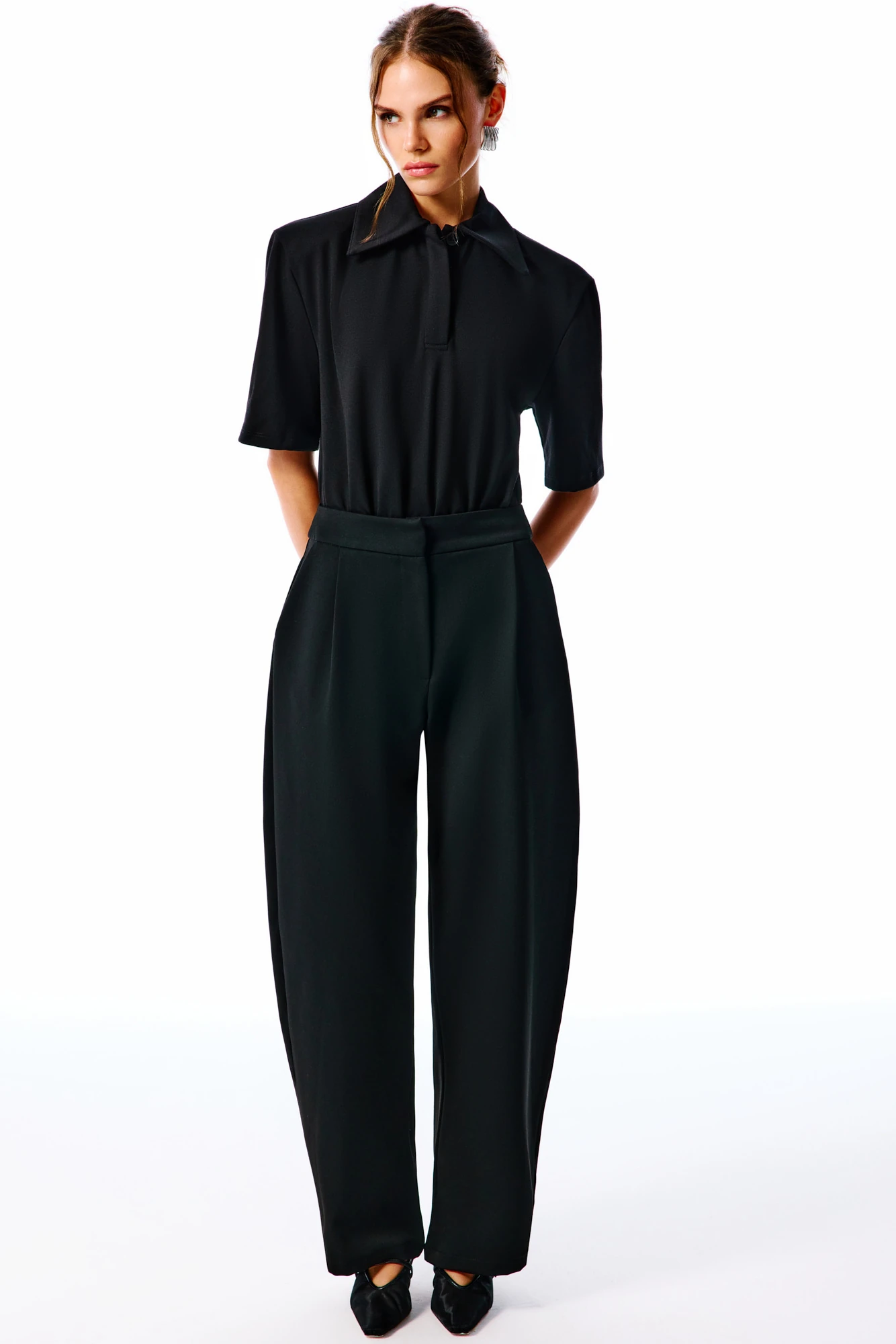 ADELLA Pantolon - Siyah