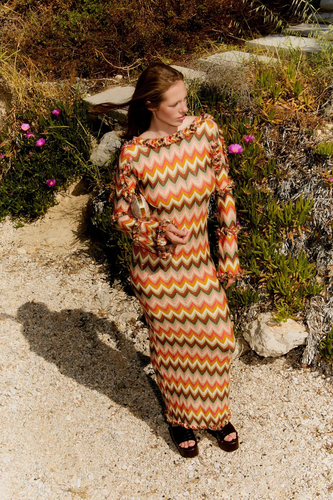 CORAL KISS Maxi Elbise