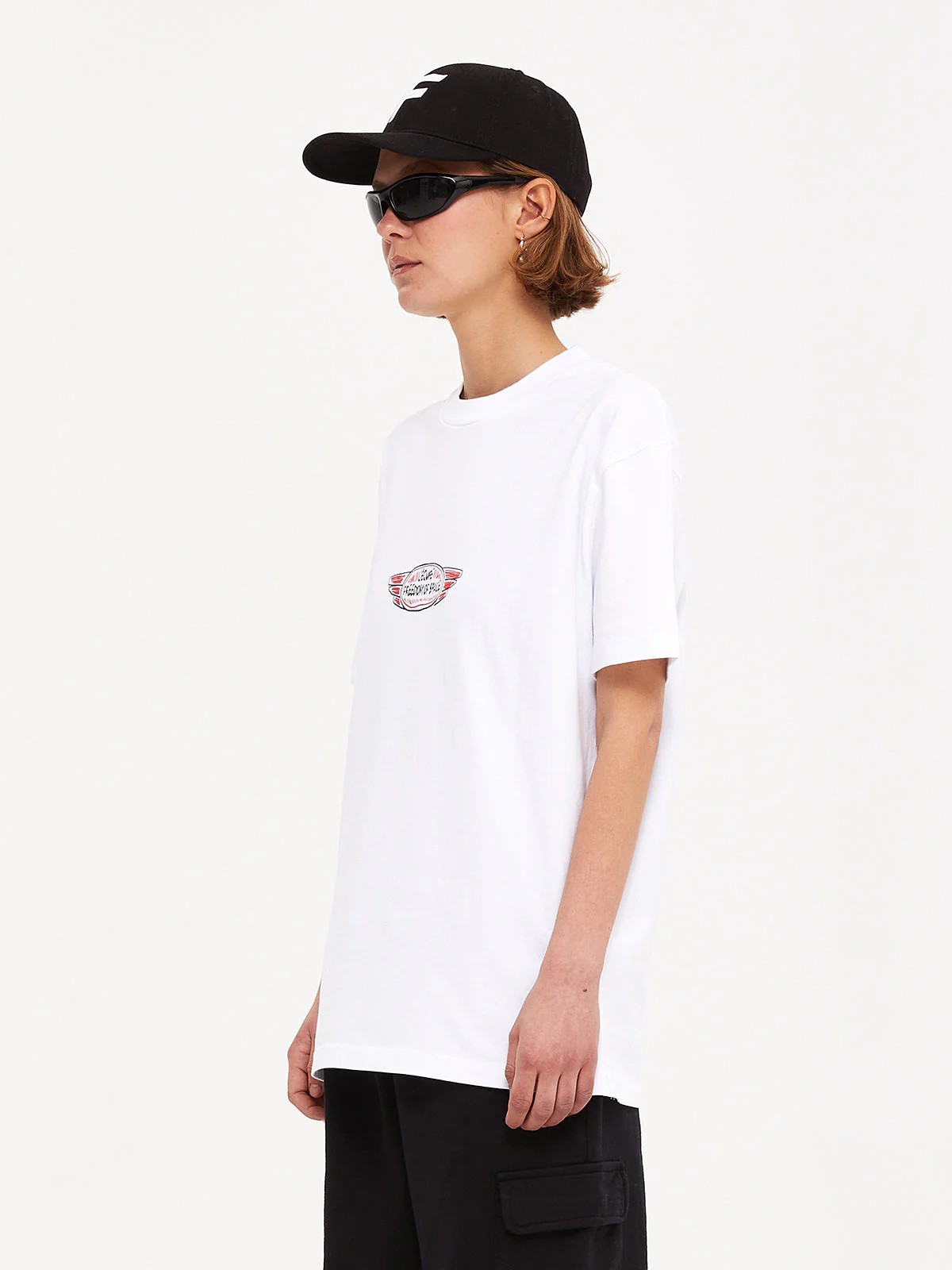 LIPS T-shirt - Beyaz