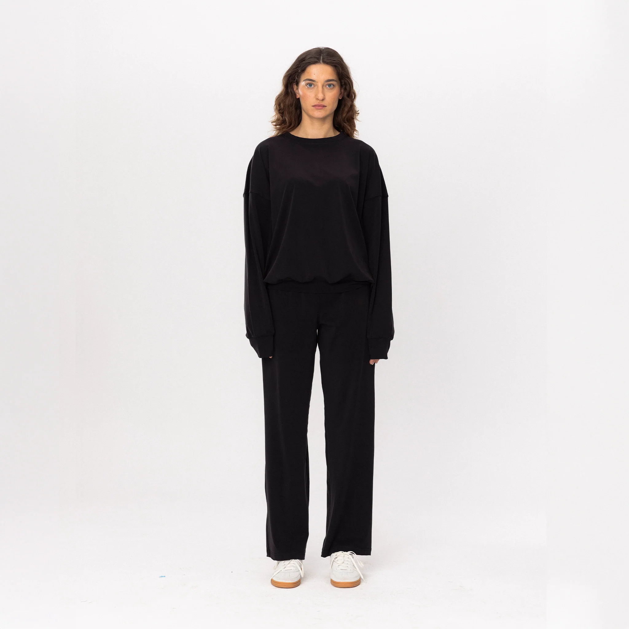 SILKY AND SMOOTH Sweatpants - Siyah