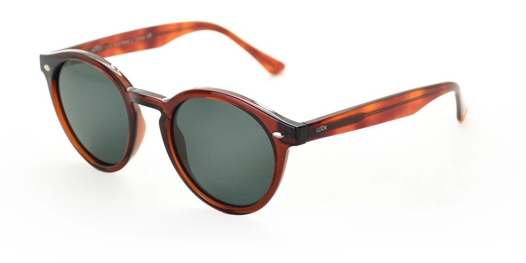 LETOON BOLD Unisex Güneş Gözlüğü - Jelly Brown / Green