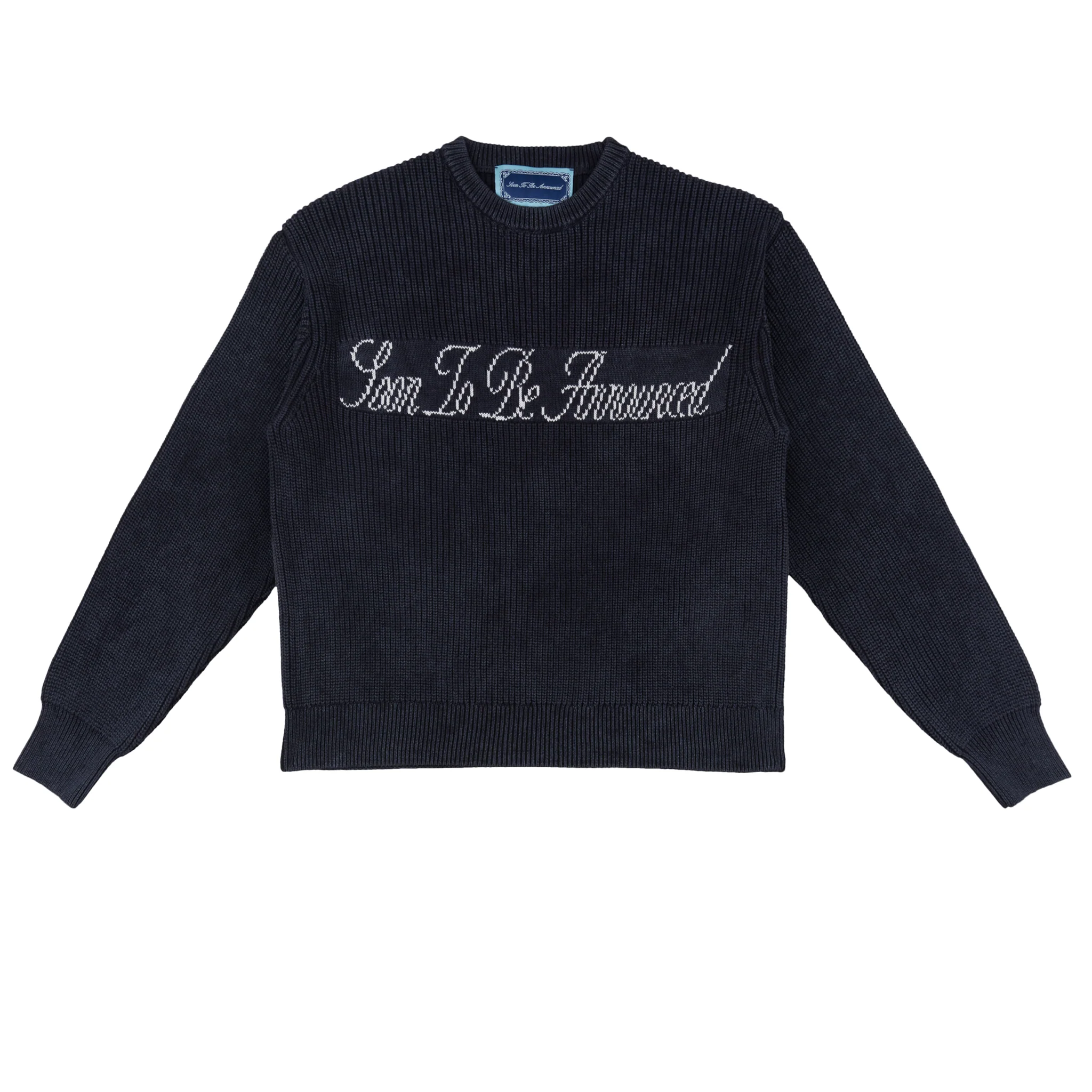 STBA Logo Triko Kazak - Lacivert