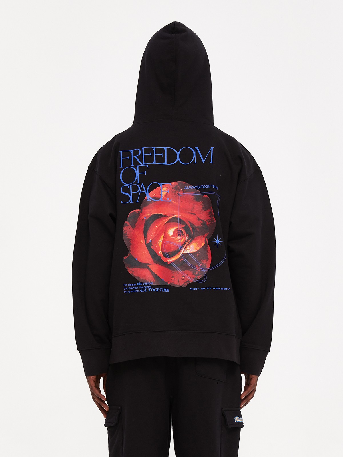 5TH ANNIVERSARY Hoodie - Siyah