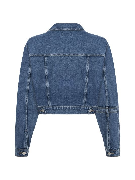 Denim Ceket - Mavi